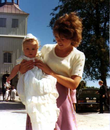 My dad and grandma!